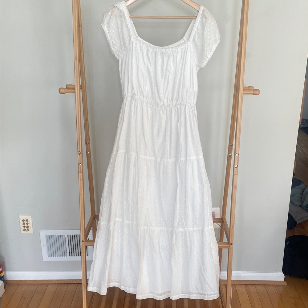 Able White Women's Dress